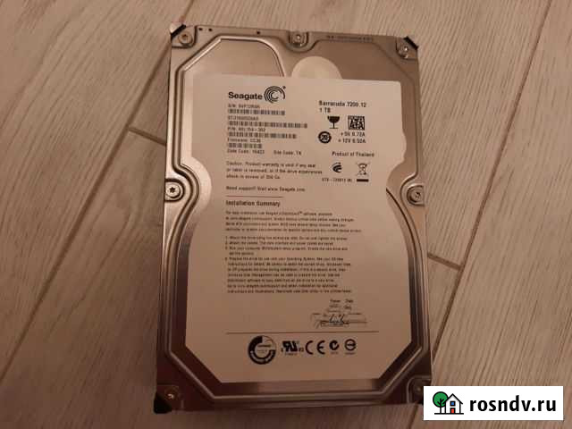 Жесткий диск 1тб Seagate Barracuda 7200 Тюмень - изображение 1