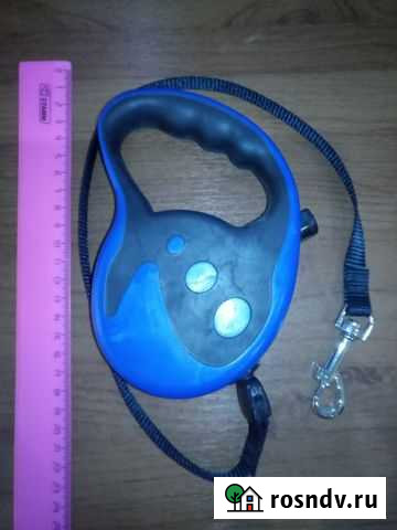 Поводок рулетка для собак Ленинградская - изображение 1