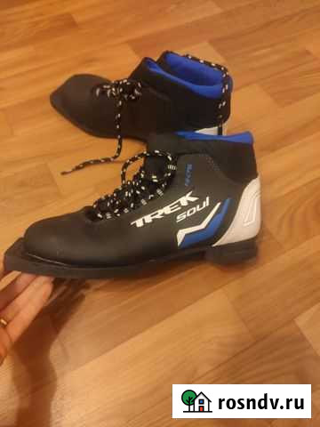 Лыжные ботинки 37 размер Казань - изображение 1