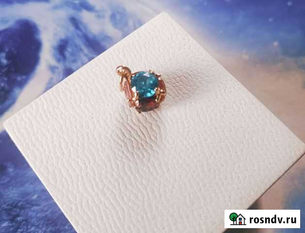 Золотая подвеска с самоцветами Миасс - изображение 1