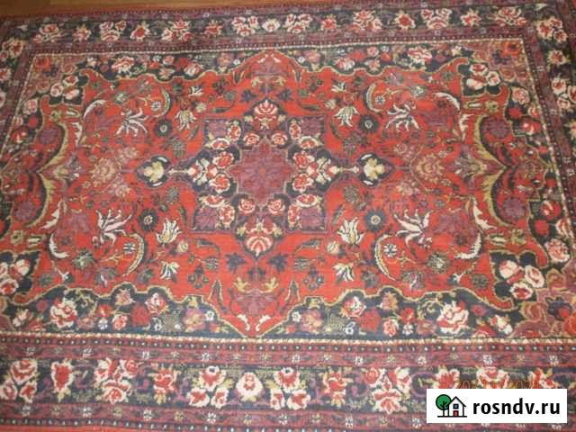 Ковер шерстяной СССР Волжский - изображение 1