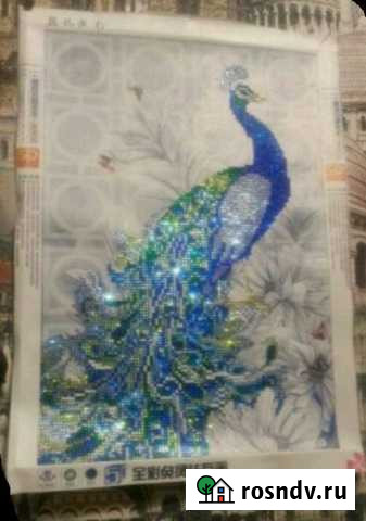 Картина выкладки из страз Набережные Челны - изображение 1