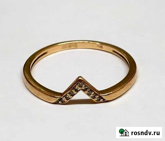 Кольцо Золото 585 Красный 1,09г. 17.0 Челябинск - изображение 1