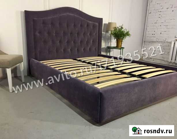 Кровать односпальная двухспальная мягкая Томск - изображение 1