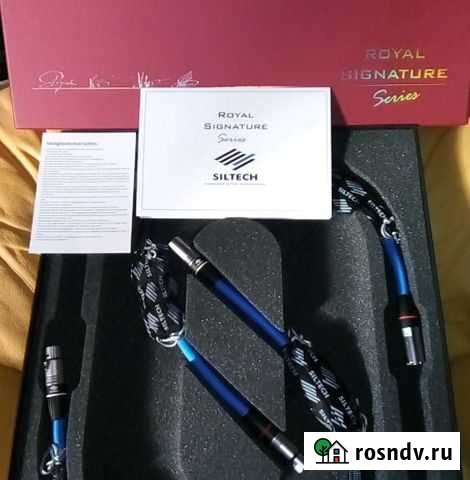 Межблочный кабель Siltech Double Crown 0.75м Смоленск - изображение 1