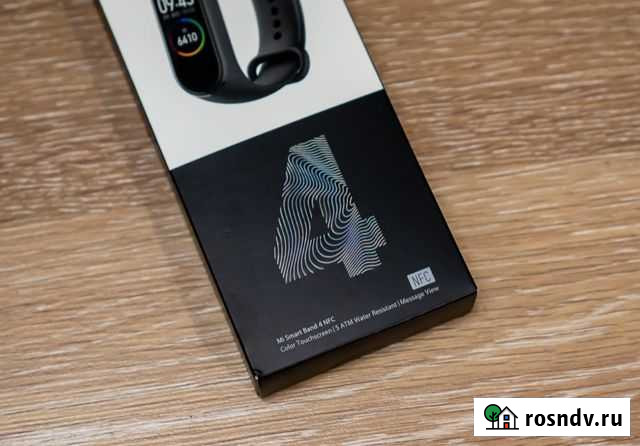 Xiaomi Mi Smart Band 4 NFC Black Калининград - изображение 1