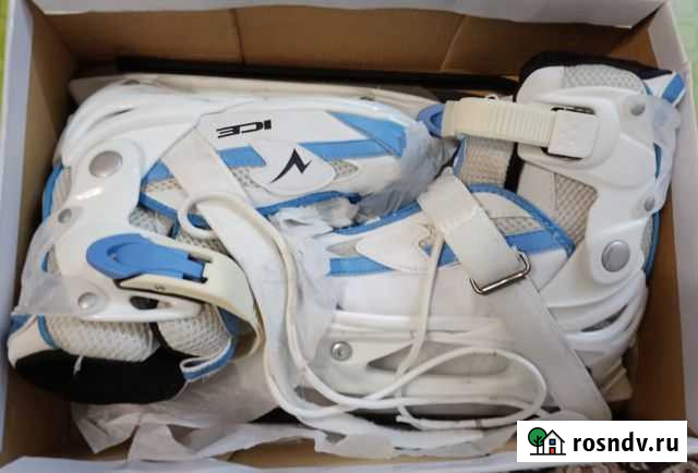 Коньки детские раздвижные Десногорск - изображение 1