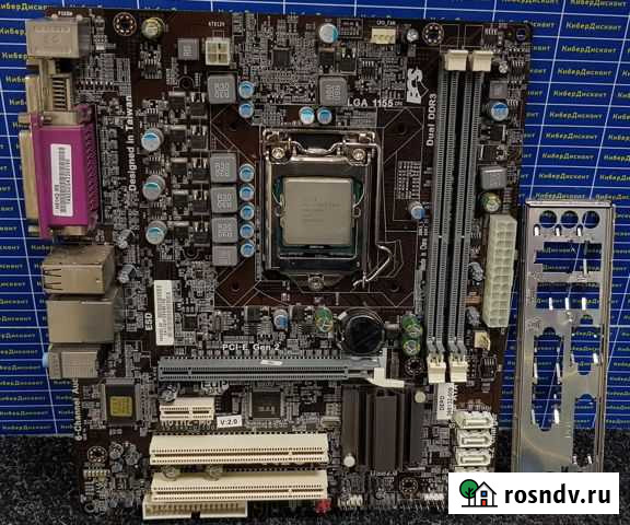 Комплект ECS H61H2-M6 + Core i3-3240 Владимир - изображение 1