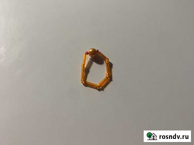 Колечко из бисера(orange) Рязань - изображение 1