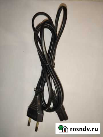 Кабель питания CEE 7/16 - IEC 320 C7 1м черный Улан-Удэ - изображение 1