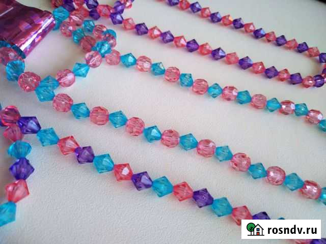 Бусы+браслет новые детские, подростковые Иваново - изображение 1