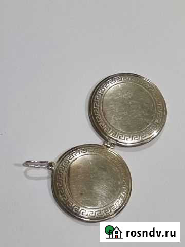 Подвеска серебро медальон Тверь - изображение 1