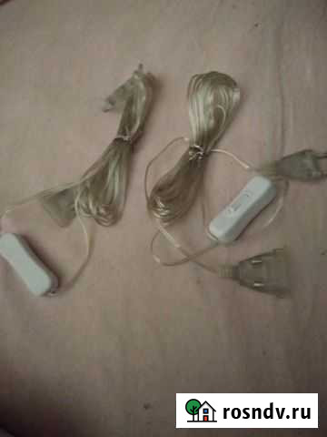 Удлинитель для ёлочных украшений с переключателем Мурманск - изображение 1