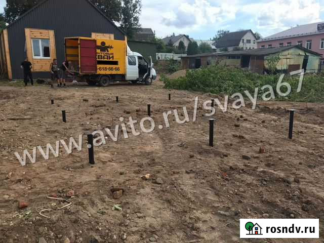 Винтовые сваи под беседку Севск - изображение 1