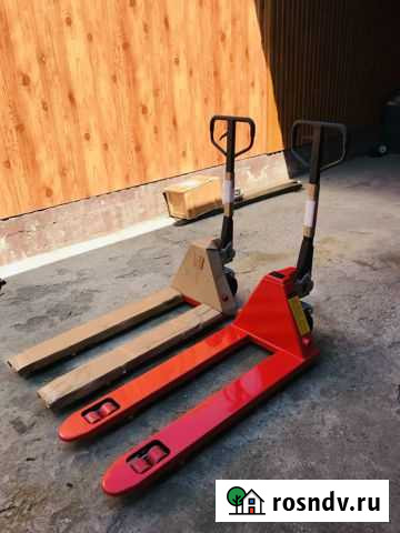 Гидравлическая тележка, рохля 2.5 т Магас - изображение 1