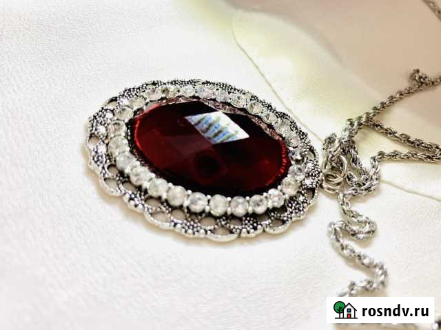 Кулон на регулируемой цепочке (бижутерия) Вологда - изображение 1