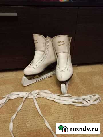 Коньки фигурные детские профессиональные размер 32 Старый Оскол - изображение 1