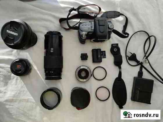 Зеркальный фотоаппарат Sony a550 + объективы Курск