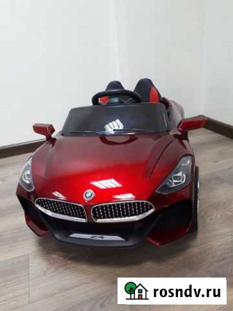 Электро мобиль детский BMW Z4 красный новый Калининград - изображение 1