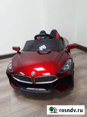 Электро мобиль детский BMW Z4 красный новый Калининград - изображение 1