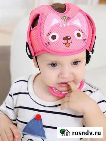 Шлем детский противоударный и поводок Липецк - изображение 1