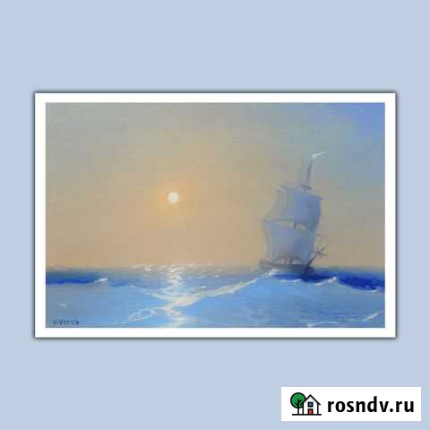 Закат картина маслом Магнитогорск - изображение 1