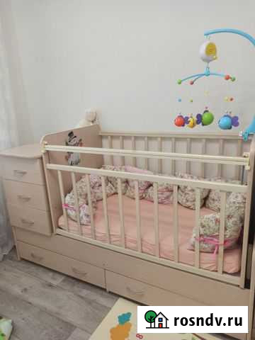 Детская кроватка трансформер Новочебоксарск - изображение 1