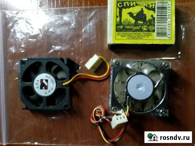 Кулера 40 мм 3 пин,рабочие Северск - изображение 1