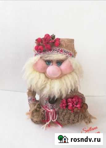 Домовой-кукла оберёг ручной работы Иркутск - изображение 1