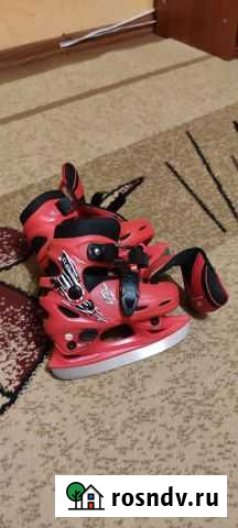 Коньки детские. 27-30размер. Новые Липецк - изображение 1