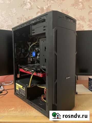 Игровой пк i3 8100/8gb ddr4/4gb video r9 380x xfx Тольятти - изображение 1