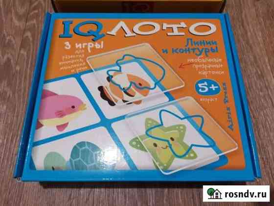 IQ лото 3в1 настольная игра (новая) Новокузнецк