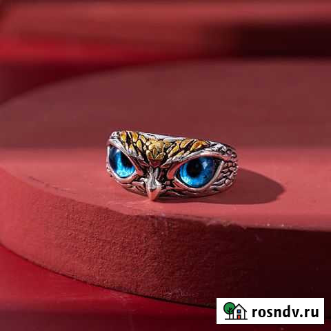 Эффектное дизайнерское кольцо Сова Красноярск - изображение 1