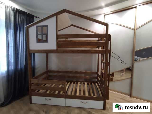 Кровать двухьярусная детская Киров - изображение 1