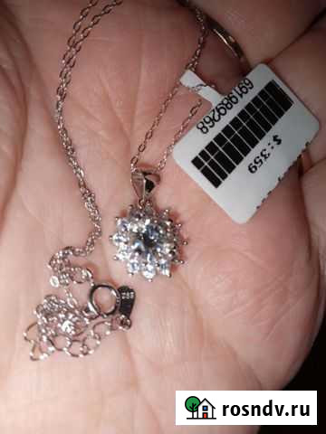 Подвеска с муассанитом Семилуки - изображение 1