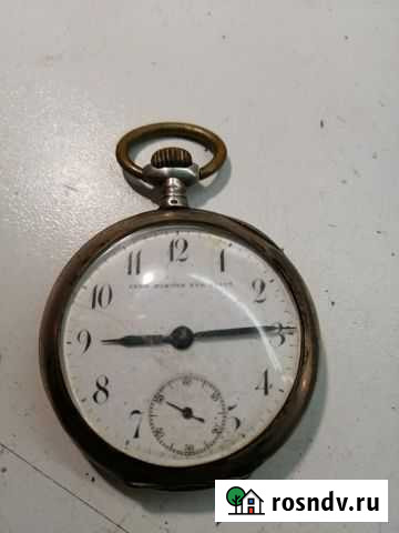 Серебряные карманные часы Швейцария Тамбов - изображение 1