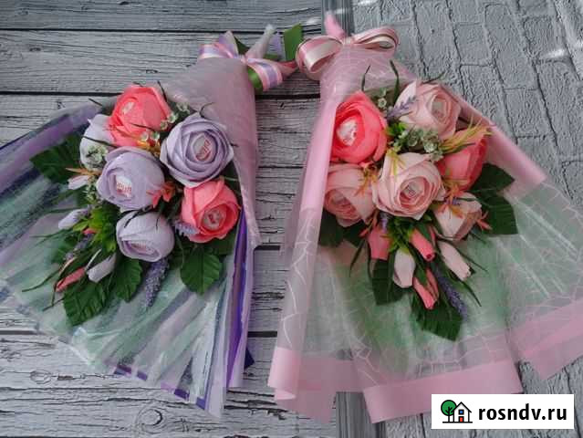 Букетики-презентики с конфетами Самара - изображение 1