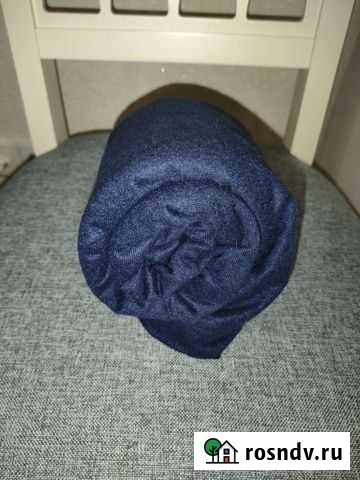 Плед синий 120*140 Мытищи - изображение 1