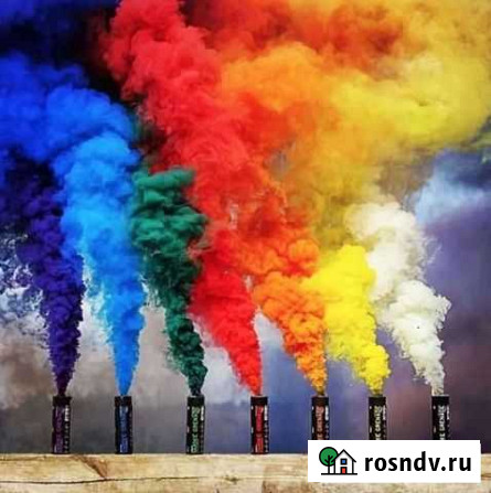 Цветные дымовые шашки Светогорск - изображение 1