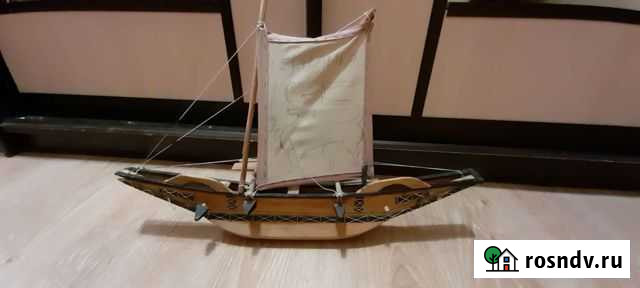 Модель парусник из дерева Петрозаводск - изображение 1