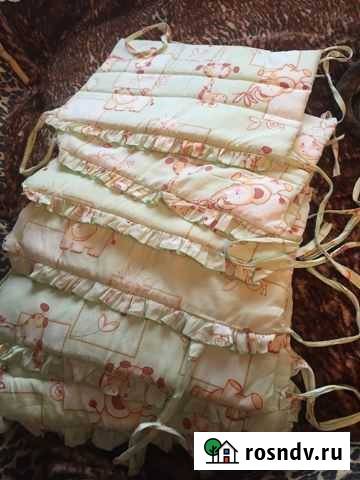 Мягкие бортики(барьеры) в детскую кроватку Санкт-Петербург - изображение 1