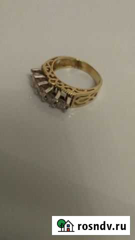 Золотое кольцо с бриллиантами Махачкала - изображение 1