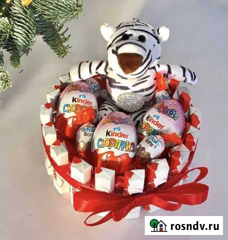 Киндер бокс новогодний Москва - изображение 1