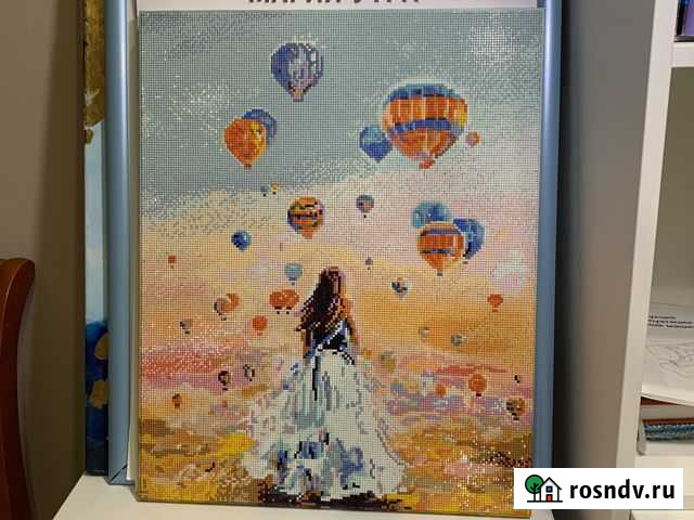 Картина из алмазной мозаики 40x50 Нижневартовск - изображение 1