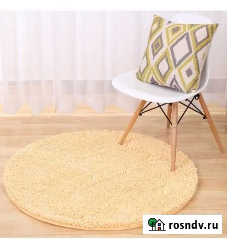 Коврик для ванной круглый микрофибра 60см Великий Новгород - изображение 1