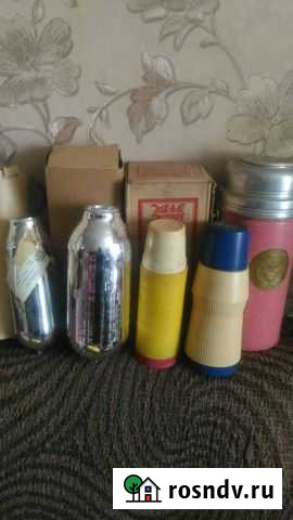 Термос времен СССР и колбы для термоса сосуд Дьюар Воронеж - изображение 1