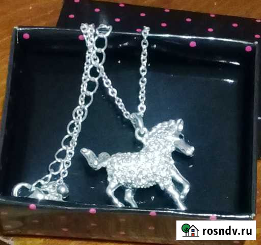 Лошадка объёмная подвес на цепочке,брелок-подкова Астрахань - изображение 1