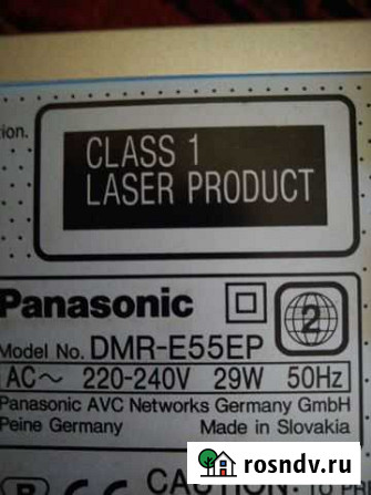 Panasonic dvd-recorder dmr-e55er Череповец - изображение 1