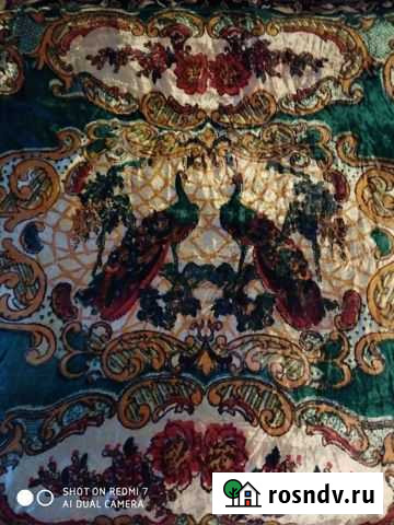 Ковер-покрывало из плюша, размер 128х200 Дзержинск - изображение 1