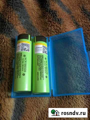 Аккумуляторы Liitokala NCR18650B 3400мАч Белоозёрский - изображение 1